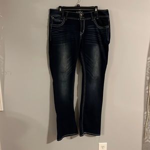 Wallflower slim bootcut jeans size 15